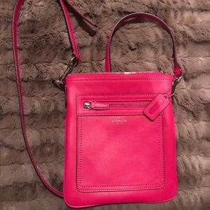 Coach Pink Crossbody Purse